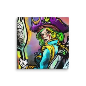 Lady Spork Canvas