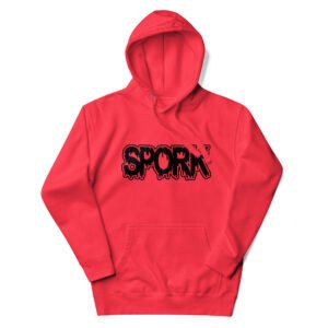 Red & Black Spork Hoodie