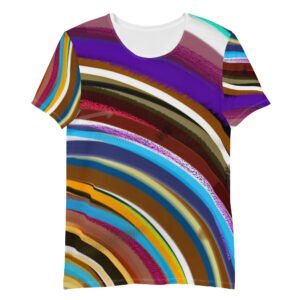 Kandinsky x Spork Men's Athletic T-shirt