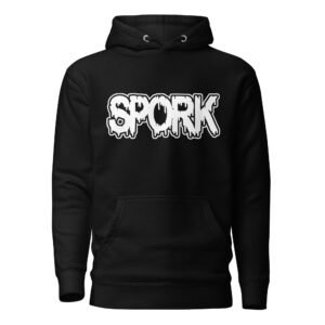Black & White Spork Hoodie