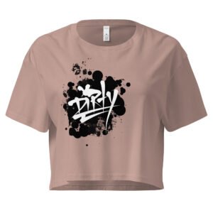 Dirty women’s crop top